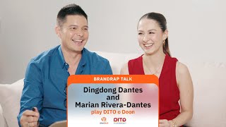 WATCH Marian and Dingdong Dantes play DITO o Doon [upl. by Gnivre]