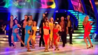 Strictly Professionals dance to Edge of Glory [upl. by Brodsky]