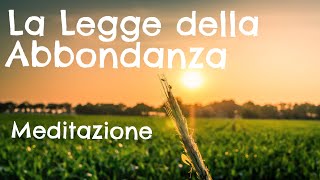 La Legge dellAbbondanza  Meditazione come portare nella Tua Vita Abbondanza carlolesma [upl. by Musser]