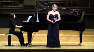 Schubert  Auf dem Wasser zu singen  Kateryna Kasper soprano [upl. by Adnam]