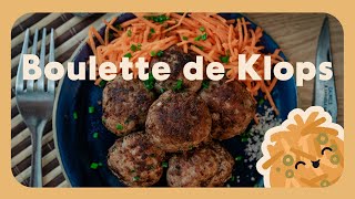 Recette des Boulettes de Klops 🍡 🍖 [upl. by Sundstrom45]