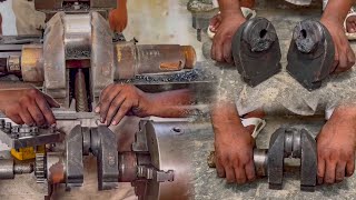 How to Repair a Broken Crankshaft with OldSchool Techniques – Genius Method [upl. by Tiphane]