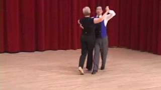 Gold Slow Foxtrot  Curved FeatherBack FeatherFeather Finish Ballroom Dance Lesson [upl. by Karim905]