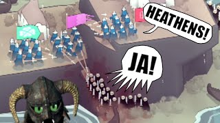 Forgotten Kings and Heathen Armies 💀👑 Bad North Roguelike amp RTS Commentary [upl. by Descombes]