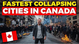 12 Fastest Collapsing Cities in Canada Leave NOW [upl. by Busby636]