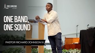 Pastor Richard Johnson IV  One Band One Sound [upl. by Edyaj]