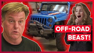 Chip Foose Converts A Stock Jeep Into An OffRoad Masterpiece  Overhaulin [upl. by Cavanaugh]