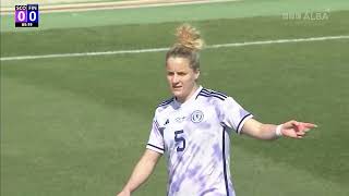 Scotland v Finland  Womens International Friendly 27022024 [upl. by Adelric]