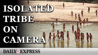 Why these images of worlds largest uncontacted tribe are concerning [upl. by Dittman]