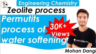 Zeolite process  permutits process  water softening methods  engineering chemistry  Mohan Dangi [upl. by Pincus277]