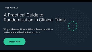 A Practical Guide to Randomization in Clinical Trials [upl. by Schapira]