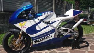 Suzuki RGV Gamma 250 by Bianchi Racing [upl. by Newob]