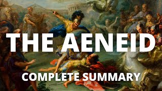 The Aeneid  Book Summary In English [upl. by Anairam]