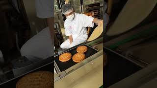 How To Make Delicious Mooncakes On A Fully Automatic Production Line mooncake chinesecake food [upl. by Aenert463]