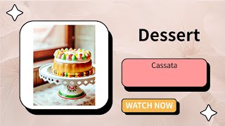 Cassata A Classic Sicilian Delight [upl. by Htiekal]