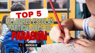 As melhores ESCOLAS de Ciudad del este Paraguai [upl. by Swor]