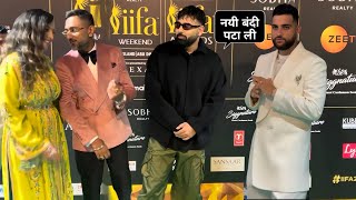 Yo Yo Honey Singh With Girlfriend Vs Badshah Craze In Fans At IIFA Utsavam Awards 2024 [upl. by Bywaters697]