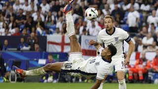 Jude Bellingham Bicycle kick Goal vs Slovakia  England vs Slovakia  Euro 2024 [upl. by Somisareg]