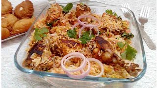 Hydrabadi Dumm ki Biryani Restaurant style Full Recipe [upl. by Ik]