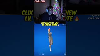 Clix REACTS to NEW Lil Yachty emote 🔥 [upl. by Latouche313]