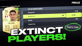 EXTINCT PLAYERS TRADING METHOD  FIFA 22 ULTIMATE TEAM [upl. by Nirat252]