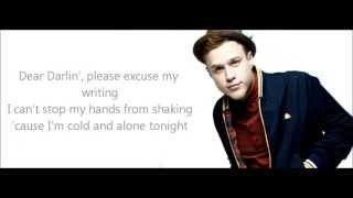 Olly Murs  Dear Darlin lyrics [upl. by Altman]