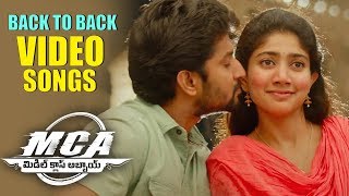 MCA Full Video Songs Back To Back  Nani Sai Pallavi  Devi Sri Prasad [upl. by Claudetta906]