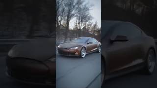 Tesla Model S with V8 🔥 from Camaro SS [upl. by Pendergast]