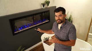 How to Install an Electric Fireplace [upl. by Lucrece95]