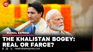 The Khalistan bogey Real or farce  Global Express  Modi  Trudeau  India  Canada [upl. by Yenattirb]