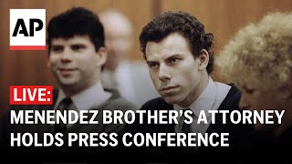 LIVE Menendez brothers attorney and family hold a press conference [upl. by Inaleon]