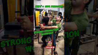 Pronation Training 😱☑️LevanSaginashviliOfficial viralvideo armwrestling funny Ali Faisal [upl. by Ydrah919]