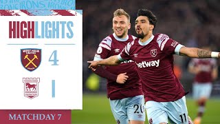 West Ham vs Ipswich Town 41  All Goals amp Extended Highlights  Premier League 20242025 [upl. by Telford295]