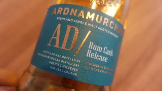 Ardnamurchan Rum Cask Finish 55  Whisky Wednesday [upl. by Eilagam]