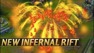 NEW INFERNAL RIFT EFFECT  CINDERS  League of Legends [upl. by Oimetra]