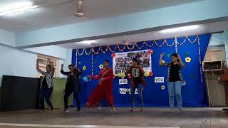 Paskin dance  performance by the young staff on Ms Rekhas retirement [upl. by Vokaay]