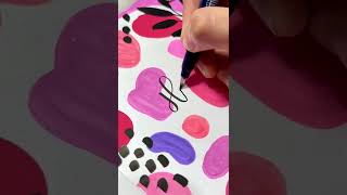 June Bullet Journal Cover  Karin Markers  DiY  Journal Inspiration  Brush Calligraphy  tutorial [upl. by Dnalrag]