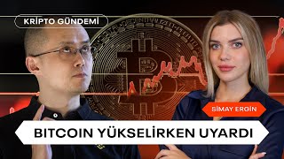 Bitcoin Yükselirken Binance Eski CEOsu CZden 4 Uyarı [upl. by Rew302]