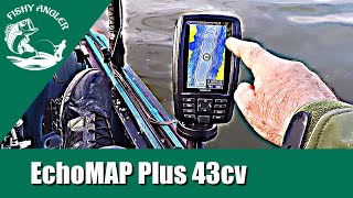 Garmin echoMAP Plus 43cv bottom contours mapping [upl. by Einama486]