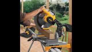 Dewalt DW715 Compound Miter Saw Reviews Dewalt DW715 12 inch Miter Saw [upl. by Axel826]