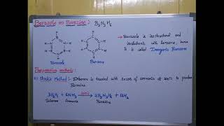 Borazole or borazineintroduction and preparation methods [upl. by Gelasius]