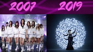 EVOLUTION OF SNSD Girls Generation 20072019 Happy 12th Anniversary [upl. by Amata]