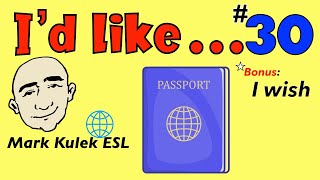 Id Like I would  I wish  Learn English  Mark Kulek ESL [upl. by Alleunamme]