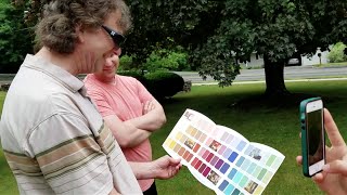 Colorblind Dad Tries EnChroma Glasses  They worked [upl. by Learsiy672]