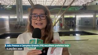 Eleições 2024 Confira o 2º turno em João Pessoa e Campina Grande PB e Taboão da Serra SP [upl. by Eugeniusz]