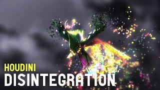 Houdini Tutorial 1  Phoenix Disintegration [upl. by Nnylsoj]