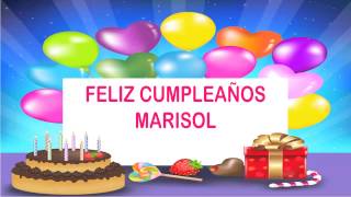 Marisol Wishes amp Mensajes  Happy Birthday [upl. by Asum]