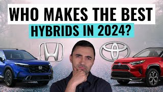 Which Car Brand Makes The Best Hybrids Toyota VS Honda VS The Rest [upl. by Pressman]