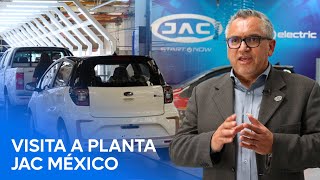 JAC MÉXICO Visita a la planta y entrevista con su director Martín Gutiérrez [upl. by Lewiss]