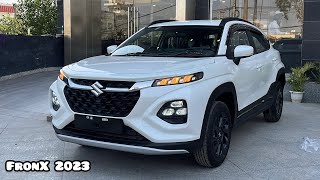 New Maruti Suzuki FronX 2024 🔥 Fronx Delta Plus  White Colour 🤍 Rs 872L  Detailed Walkaround [upl. by Oaoj]